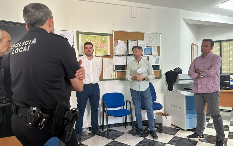 Reunión tras el apagón eléctrico