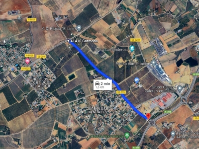 Tramo que se limpiará